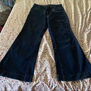 Wrangler ModCloth wide leg jeans, sz 12